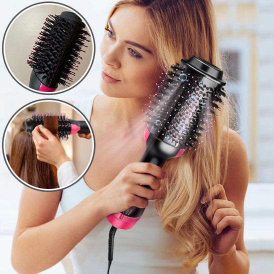 Brosse cheveux à air chaud