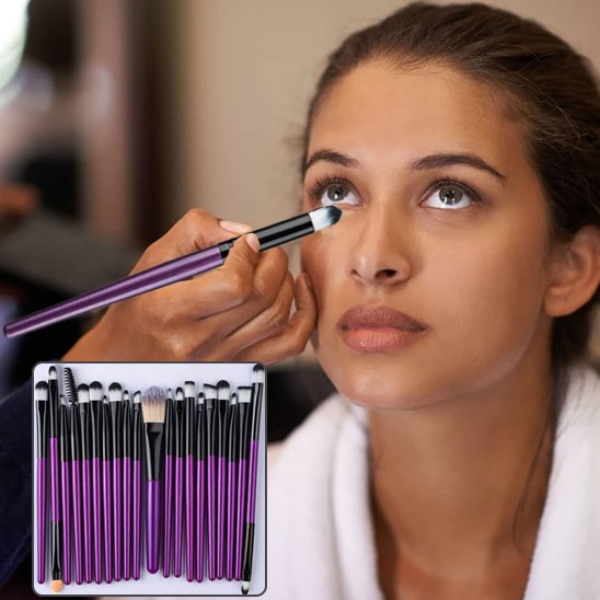 Kit pinceaux maquillage | Professionnel 10 pièces