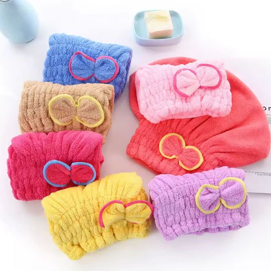 Serviette microfibre cheveux | Ultra-absorbante