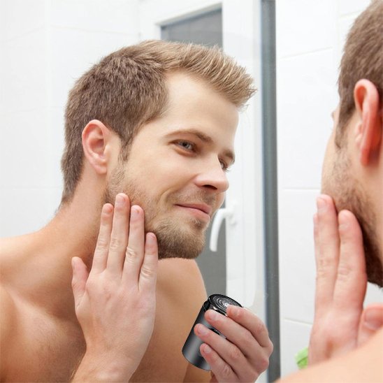 Rasoir électrique homme |tondeuse LED Smart Compact