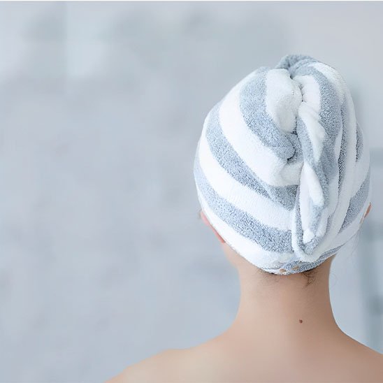 Turban Serviette Cheveux Microfibre | Ultra-Rapide