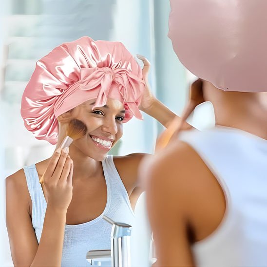 Bonnet en satin | SatinSleep
