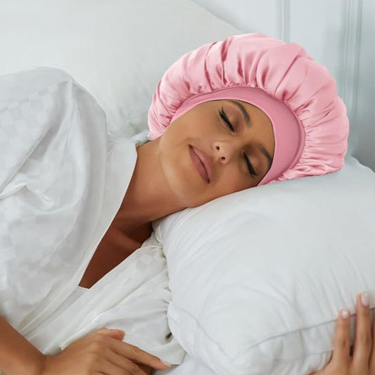 Bonnet en satin | SoyeuxElite