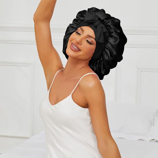 Bonnet en satin | SatinSleep