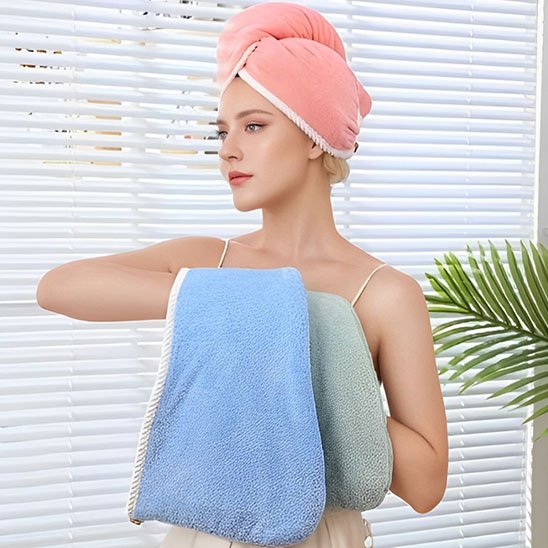 Serviette cheveux | Ultra-Absorbante