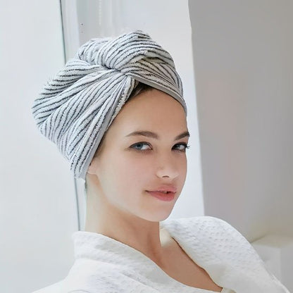 Serviette cheveux | Turban Ultra-Absorbant