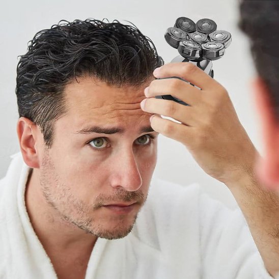 Rasoir électrique homme | Technologie 5D Anti-irritation