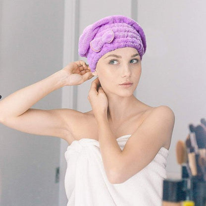 Serviette microfibre cheveux | Ultra-absorbante