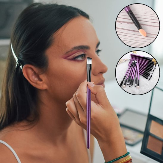 Kit pinceaux maquillage | Professionnel 10 pièces