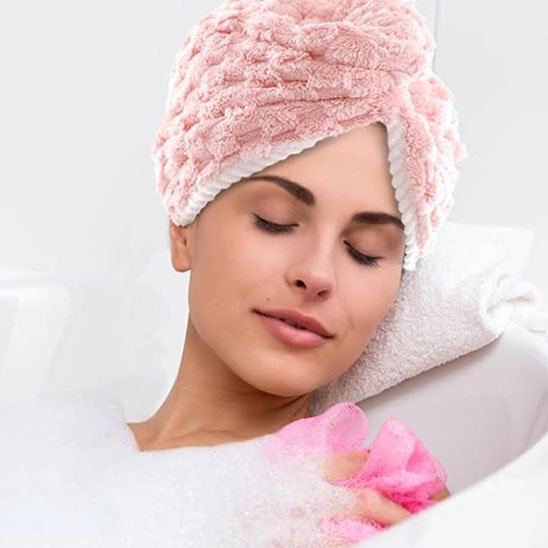 Serviette microfibre cheveux | SéchExpress