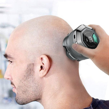 Rasoir électrique homme crâne | LissBarbe 360°