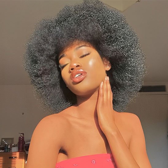 Perruque afro naturelle | Premium