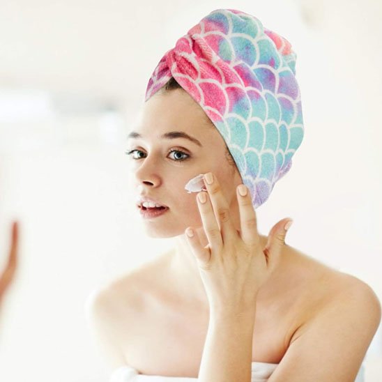 Serviette cheveux microfibre turban | SéchoRapid